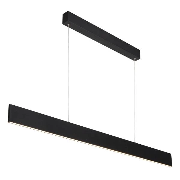 Lucide RAYA LED - Suspension - LED Dim. - 1x36W 2700K - Noir - détail 3